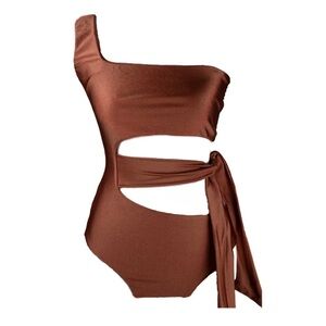 “BOLD SWIM” Sophia Side Tie Monokini